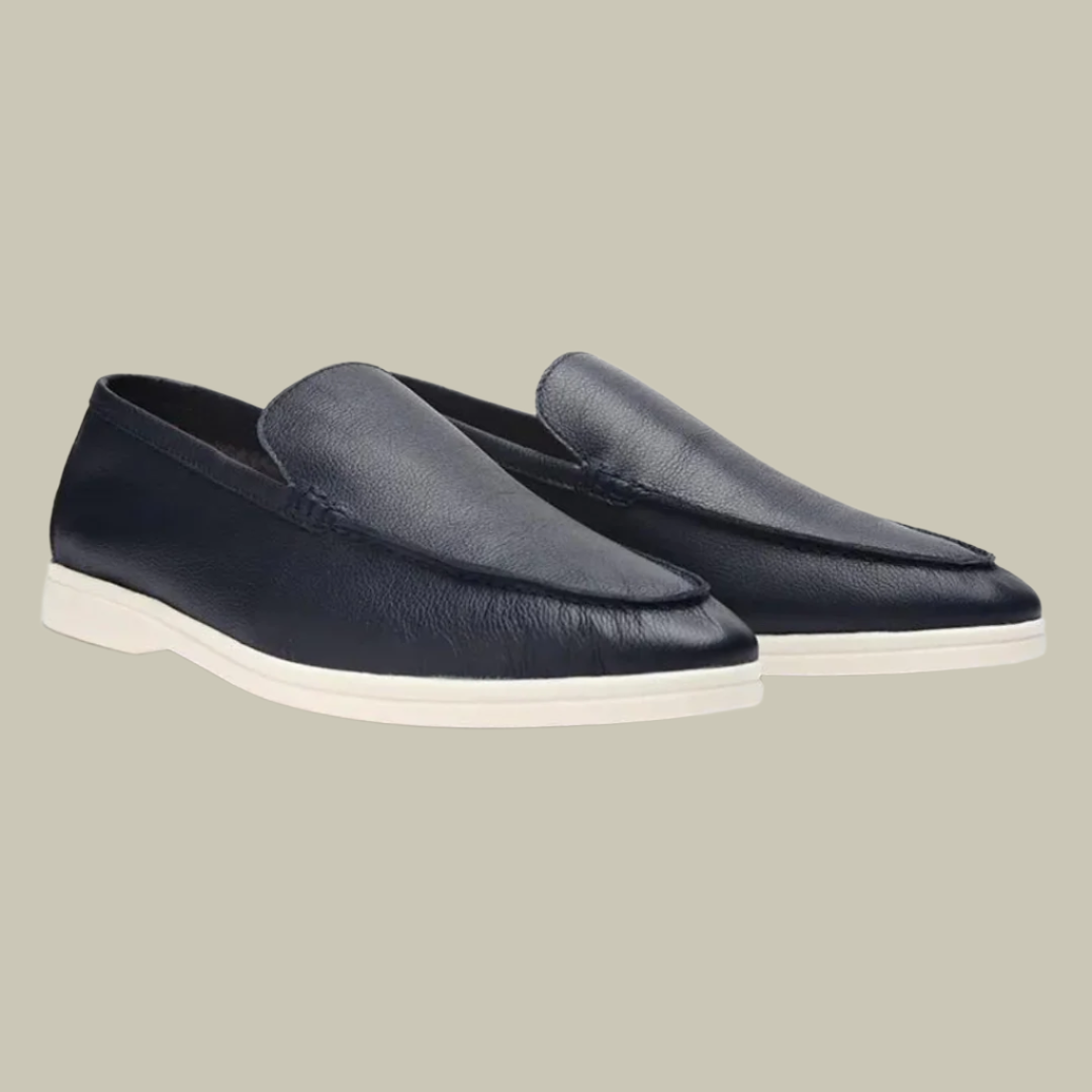 Cowhide Leather Loafers